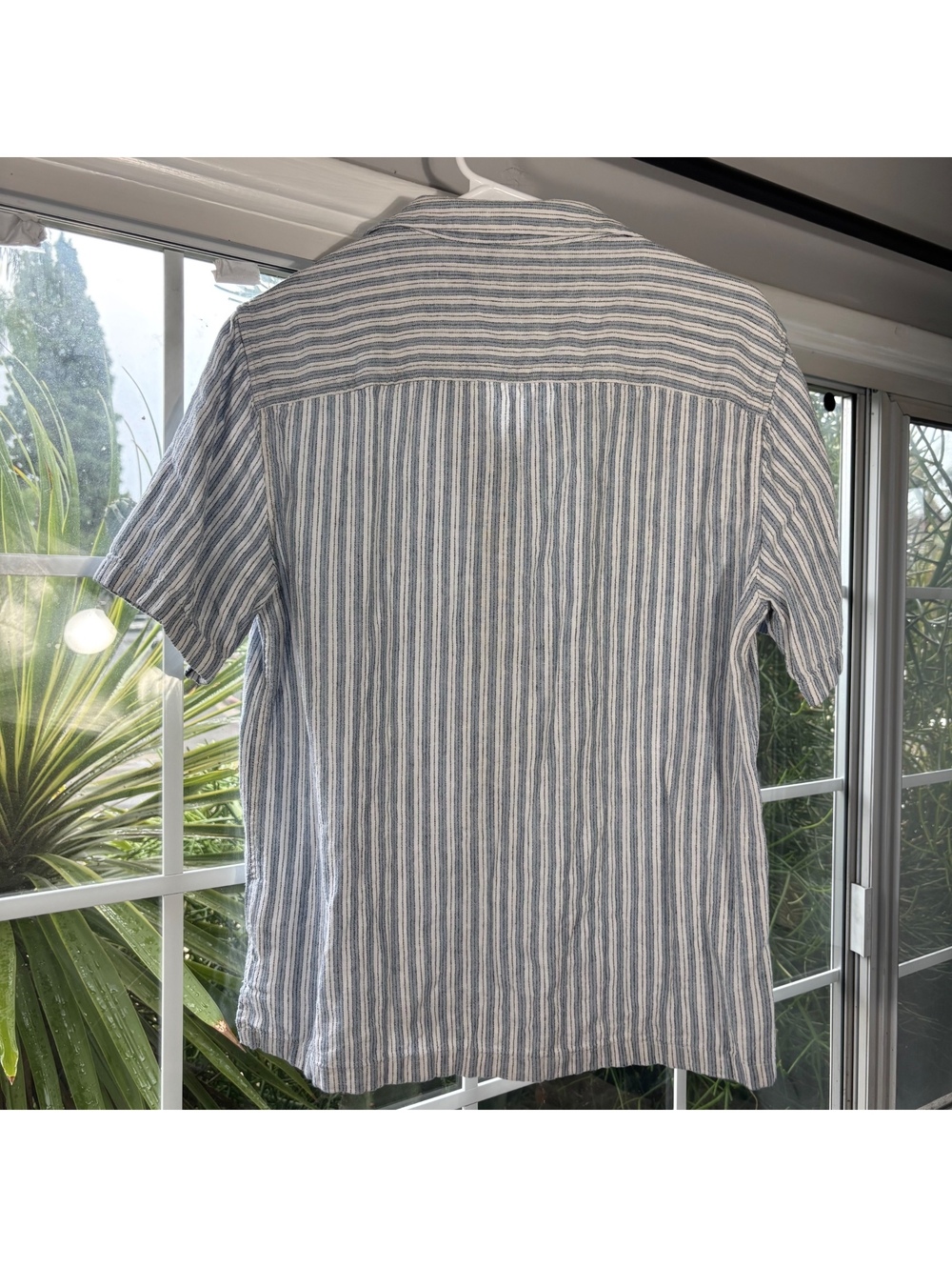Abercrombie & Fitch Linen Button Up Tshirt - Picture 4 of 4
